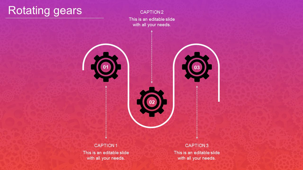 Gears PowerPoint Template and Google Slides